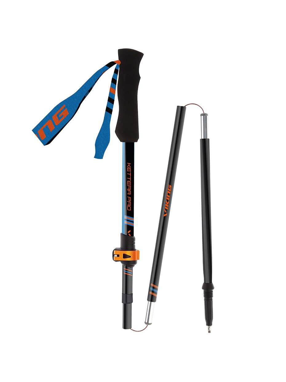 Viking Kettera Pro treko lazdos juoda-mėlyna-oranžinė 115-135 cm 610-22-7712-15-UNI 1 Viking Kettera Pro treko lazdos juoda-mėlyna-oranžinė 115-135 cm 610-22-7712-15-UNI 1