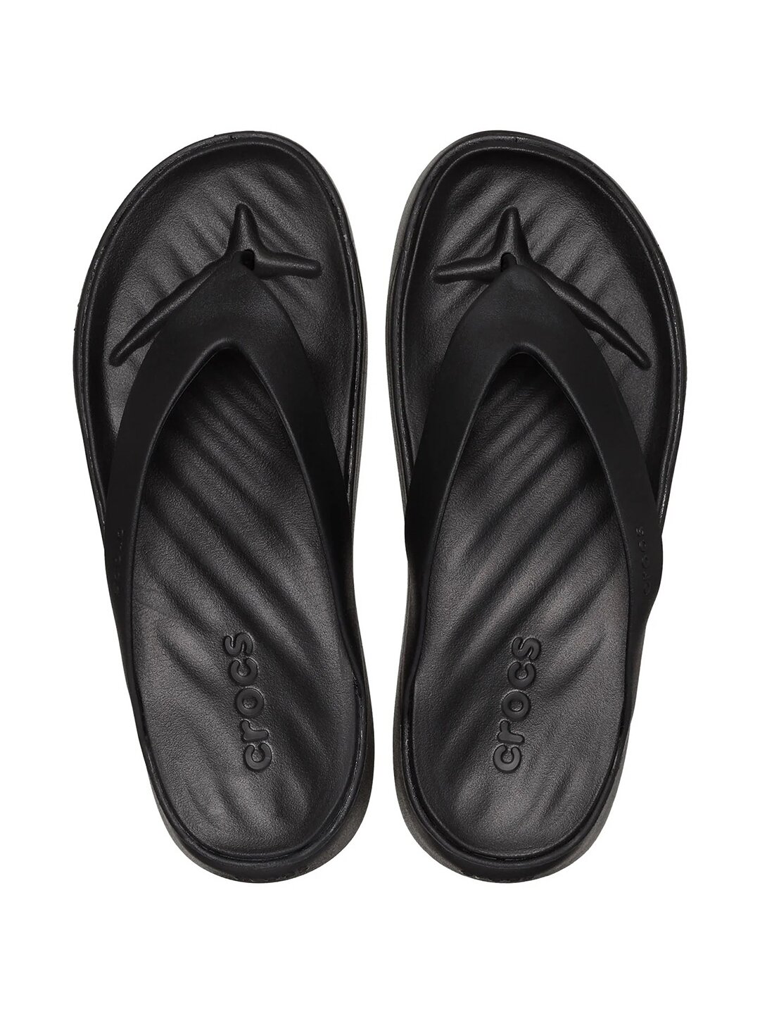 „Crocs Getaway Flip“ moteriškos šlepetės juodos 209589 001 1 „Crocs Getaway Flip“ moteriškos šlepetės juodos 209589 001 1