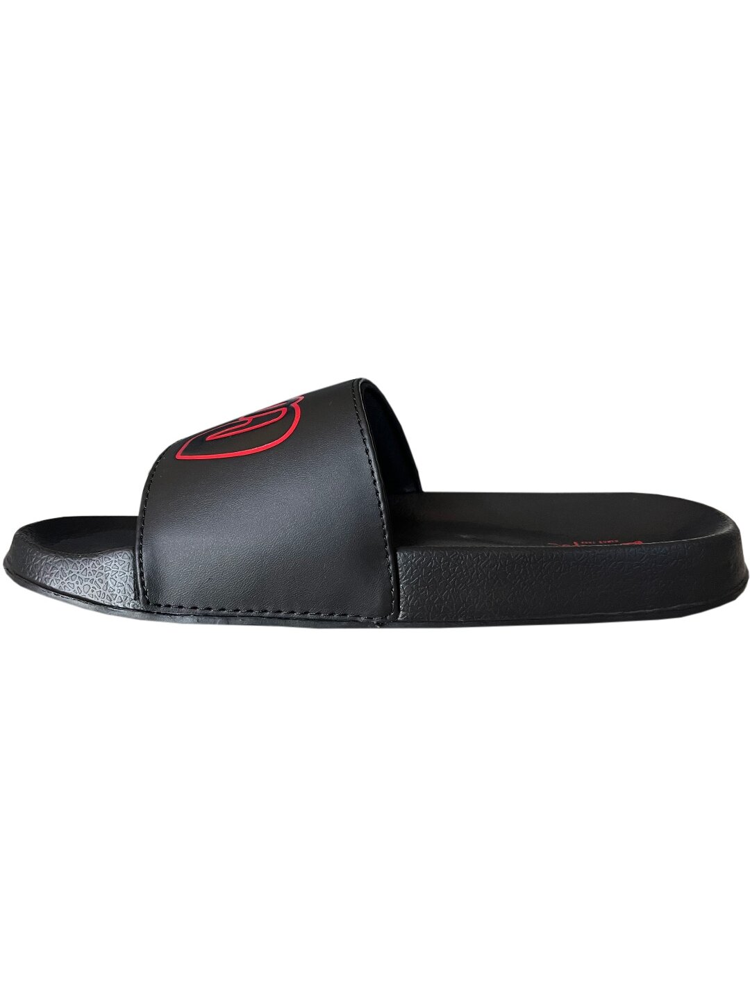 Lee Cooper moteriškos šlepetės juodos ir raudonos LCW-24-42-2483LA 3