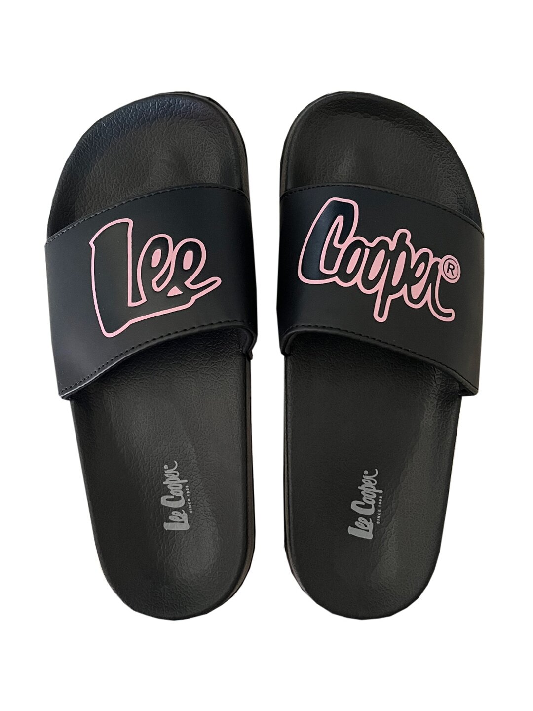 Lee Cooper moteriškos šlepetės, juodos ir rožinės spalvos, LCW-24-42-2482LA 2