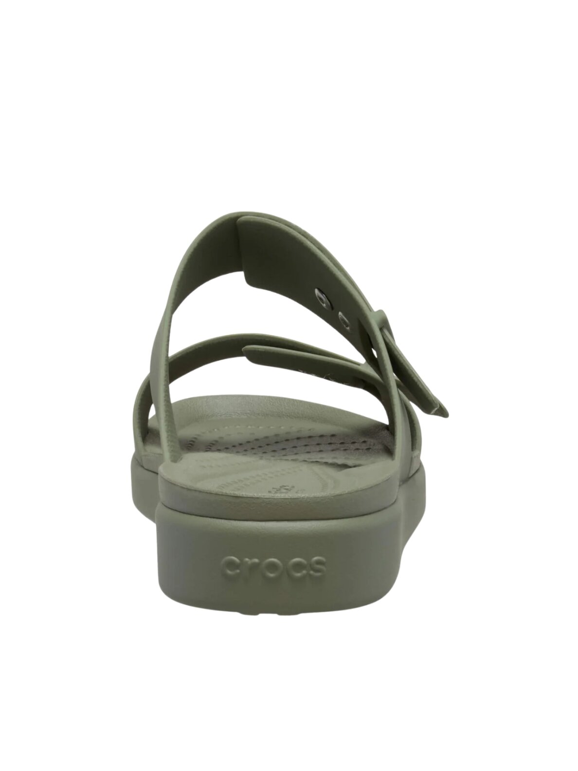 Crocs Brooklyn Buckle Low šlepetės moterims žalios 211215 3BX 2