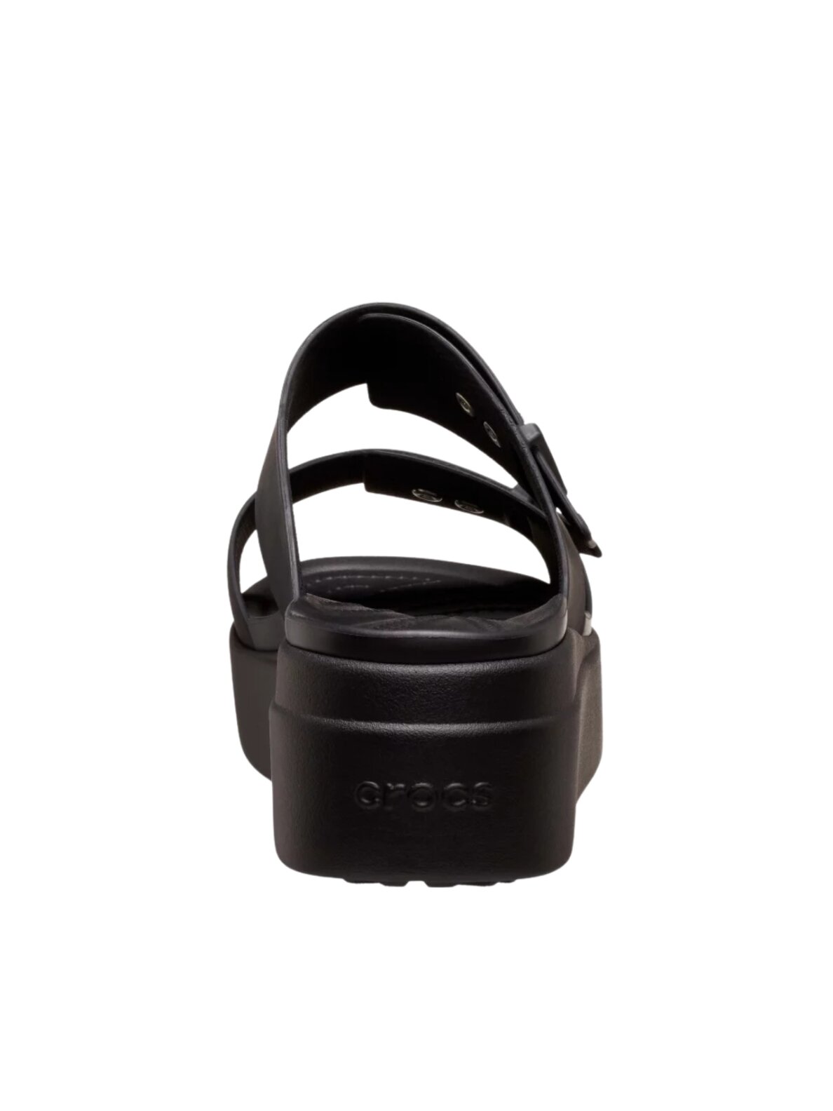 Crocs Brooklyn Low šlepetės moterims juodos 2 Crocs Brooklyn Low šlepetės moterims juodos 2