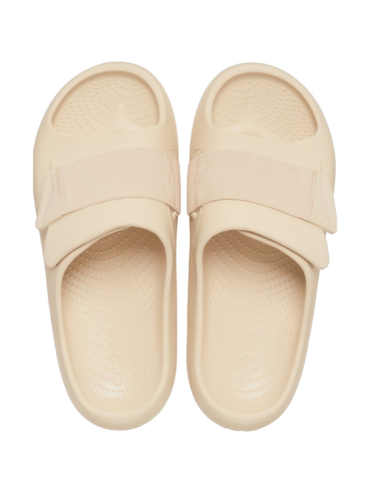 Crocs Mellow Recovery moteriškos šlepetės, smėlio spalvos 209413 2DS 3