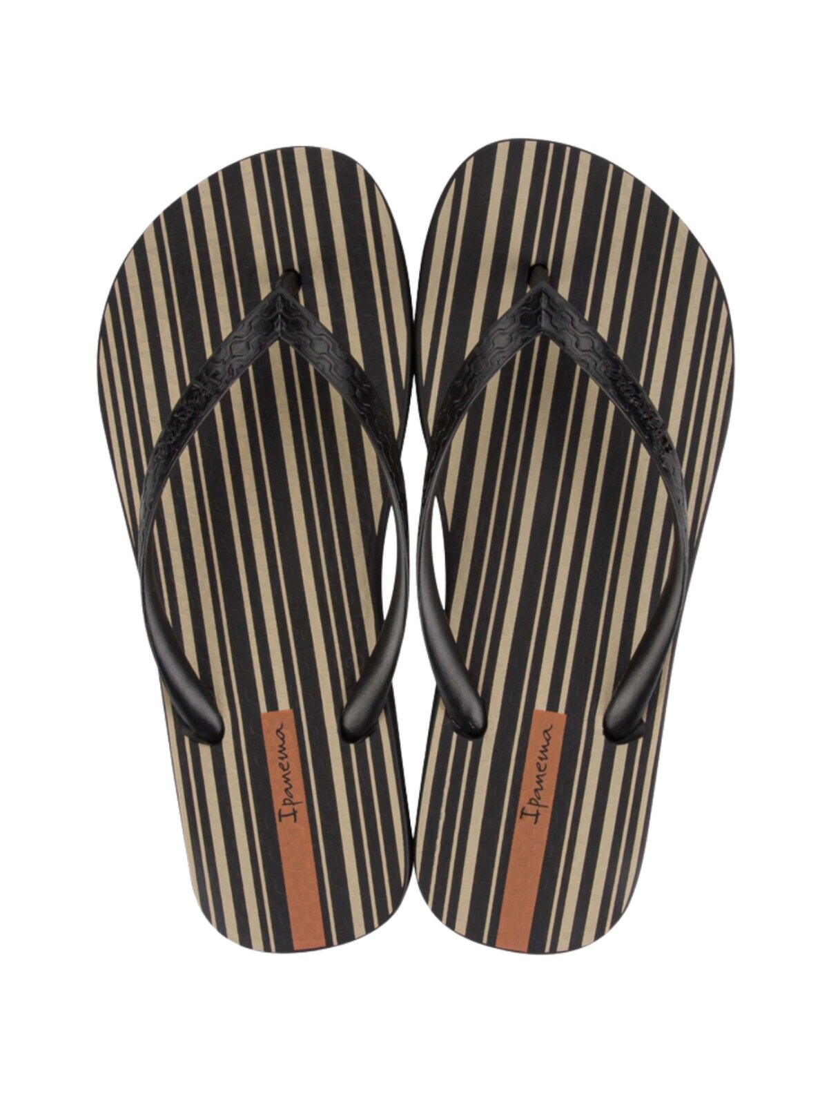 Ipanema Classica Hap moteriškos šlepetės juodos ir smėlio spalvos 83539-AR971 1 Ipanema Classica Hap moteriškos šlepetės juodos ir smėlio spalvos 83539-AR971 1