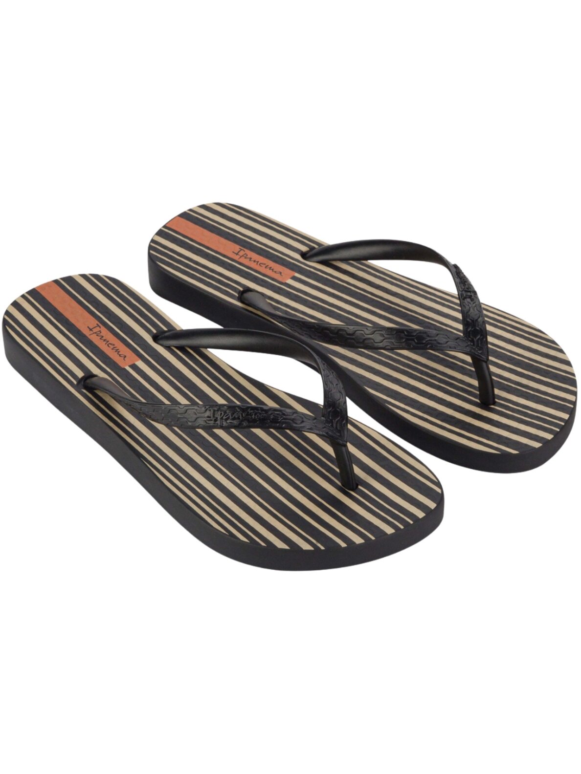 Ipanema Classica Hap moteriškos šlepetės juodos ir smėlio spalvos 83539-AR971 2 Ipanema Classica Hap moteriškos šlepetės juodos ir smėlio spalvos 83539-AR971 2