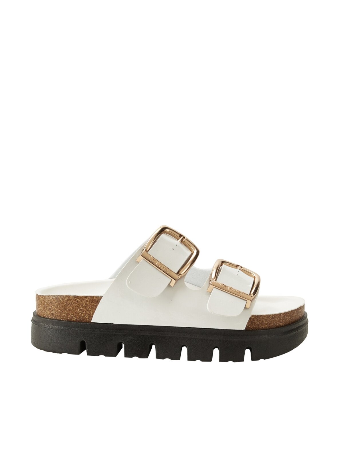 Lee Cooper moteriškos šlepetės baltos spalvos LCW-26-35-4460LA Lee Cooper moteriškos šlepetės baltos spalvos LCW-26-35-4460LA