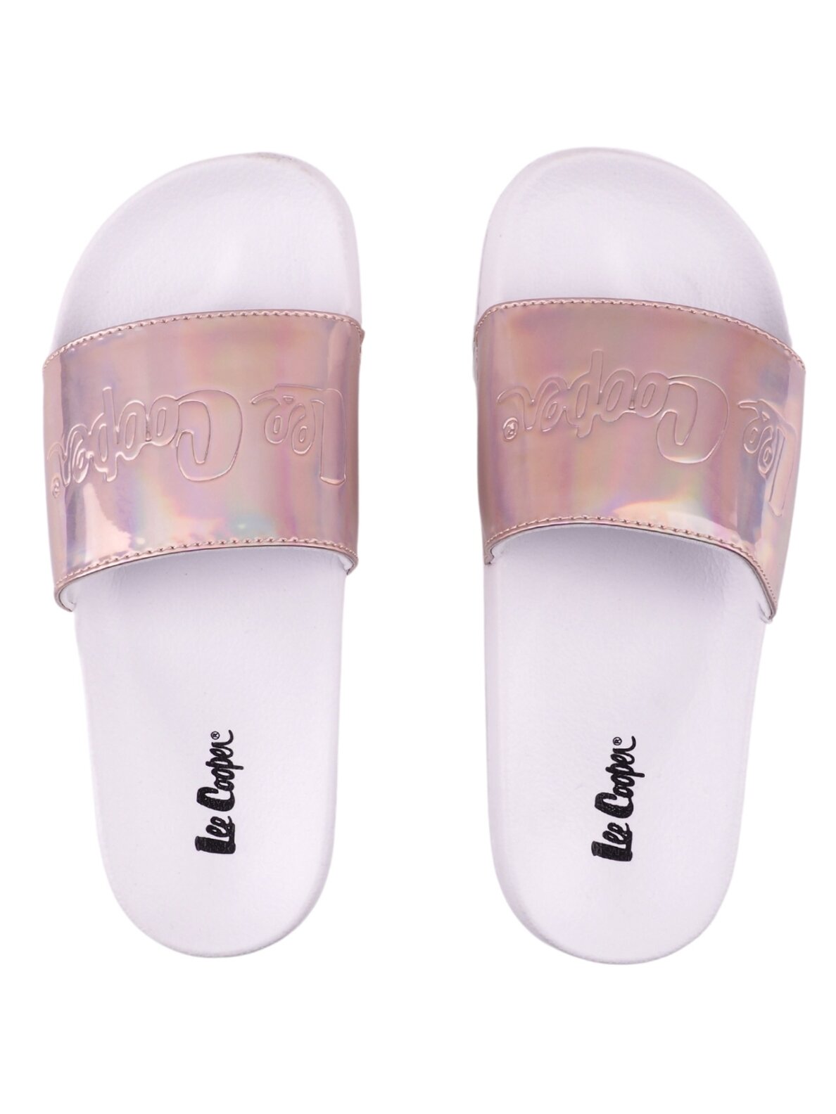 Lee Cooper baltos ir perlinės spalvos moteriškos šlepetės LCW-23-42-1738LA 1 Lee Cooper baltos ir perlinės spalvos moteriškos šlepetės LCW-23-42-1738LA 1