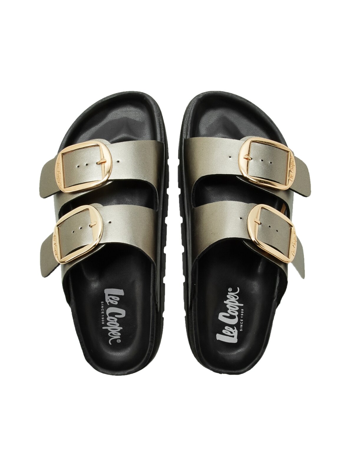 Lee Cooper moteriškos šlepetės, sidabrinės LCW-26-35-4461LA 3 Lee Cooper moteriškos šlepetės, sidabrinės LCW-26-35-4461LA 3