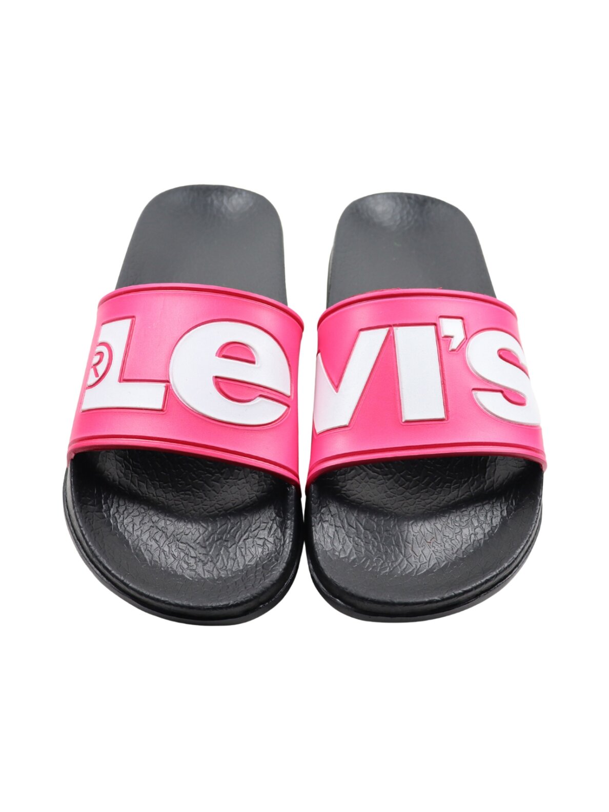 Levi's June L moteriškos šlepetės, rožinės ir juodos VPOL0239S-3841 3 Levi's June L moteriškos šlepetės, rožinės ir juodos VPOL0239S-3841 3