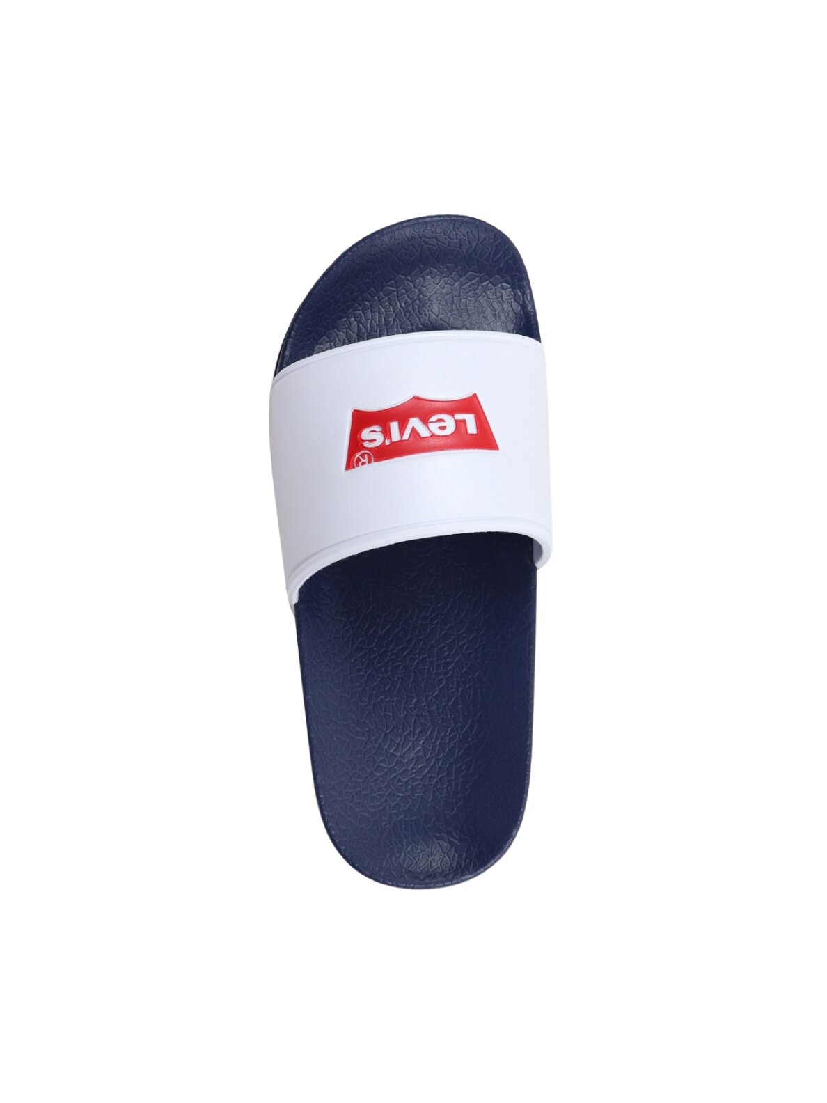 Levi's Pool moteriškos šlepetės, baltos ir tamsiai mėlynos VPOL0187S-0122 3 Levi's Pool moteriškos šlepetės, baltos ir tamsiai mėlynos VPOL0187S-0122 3