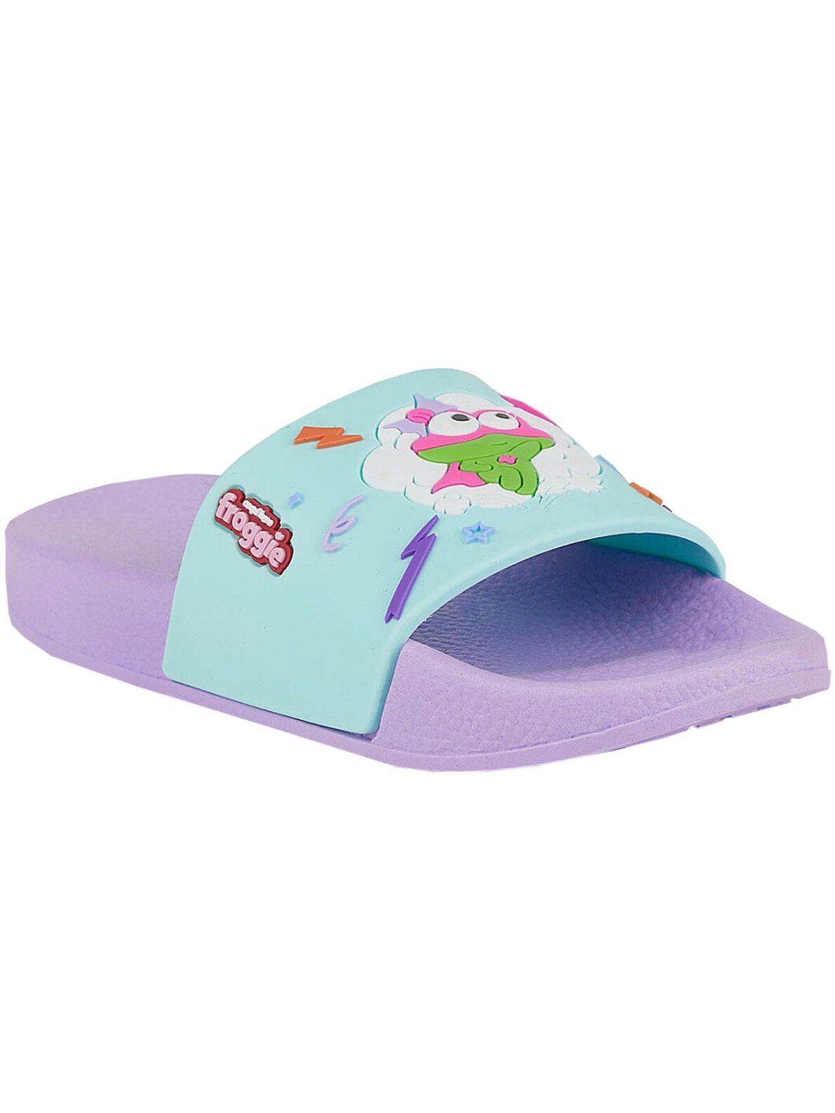 Coqui Ruki vaikiškos šlepetės violetinės ir mėtų spalvos 6383-635-0244 1 Coqui Ruki vaikiškos šlepetės violetinės ir mėtų spalvos 6383-635-0244 1
