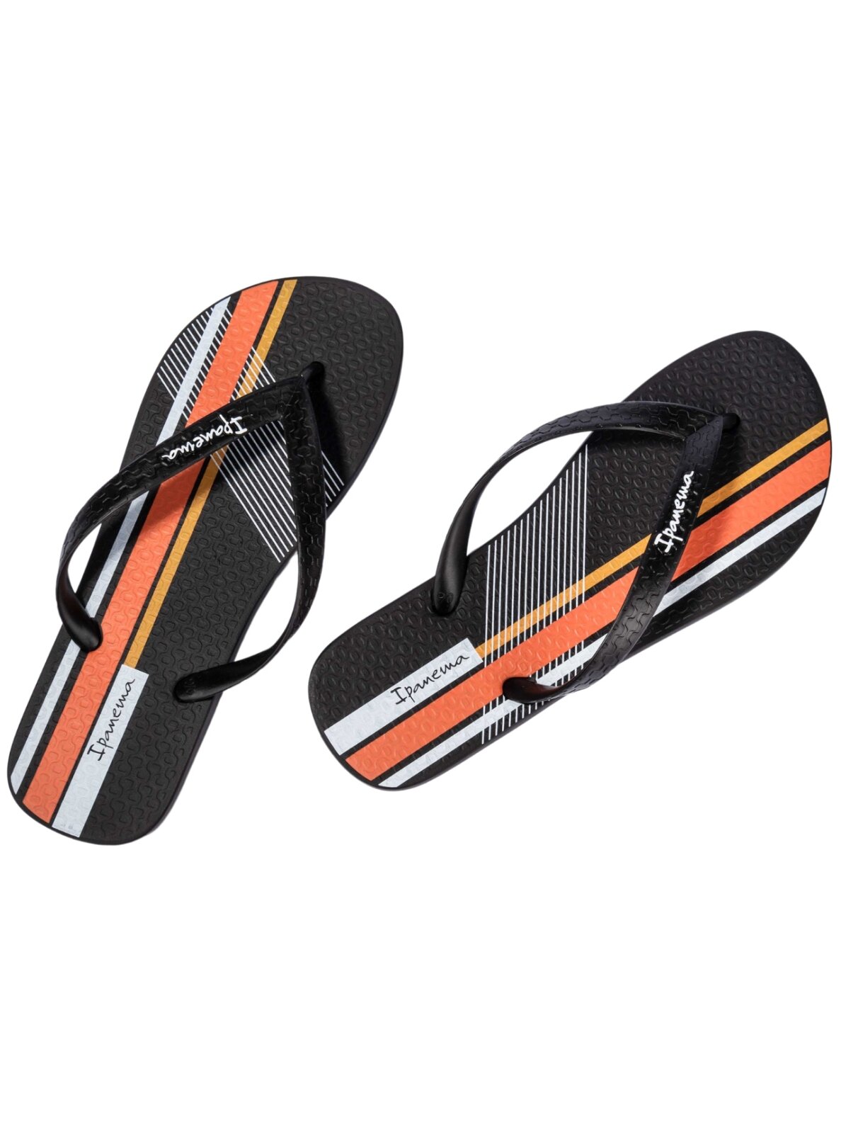 Ipanema Graphics vyriškos šlepetės juodos ir oranžinės spalvos 83532-AP255 2 Ipanema Graphics vyriškos šlepetės juodos ir oranžinės spalvos 83532-AP255 2