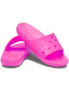 Šlepetės moterims Crocs Classic Slide rožinės 206121 6QQ
