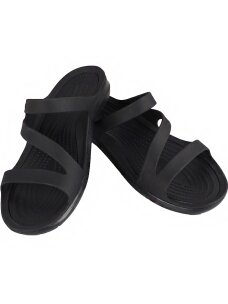 Crocs Swiftwater Sandal moteriškos šlepetės W juodos 203998 060