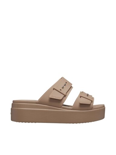 Crocs Brooklyn Low šlepetės moterims smėlinės 207431 2Q9