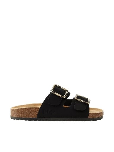 Lee Cooper moteriškos šlepetės juodos LCW-26-35-4450LA