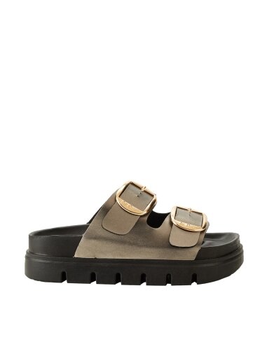 Lee Cooper moteriškos šlepetės, sidabrinės LCW-26-35-4461LA