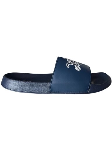 Lee Cooper vyriškos šlepetės, tamsiai mėlynos ir baltos LCW-24-42-2481MC