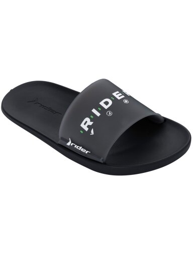 Juodos ir baltos vyriškos šlepetės Rider Graphics 83420-AJ244