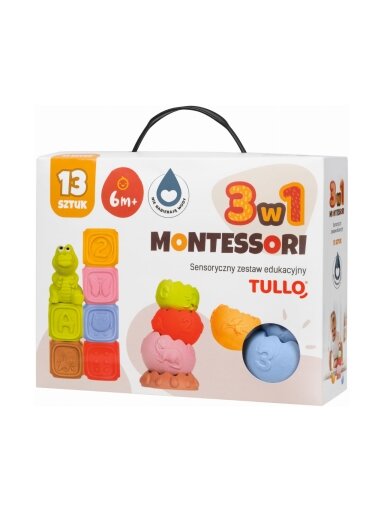 Tullo sensoriniai blokeliai 13 vnt. 612 Tullo sensoriniai blokeliai 13 vnt. 612