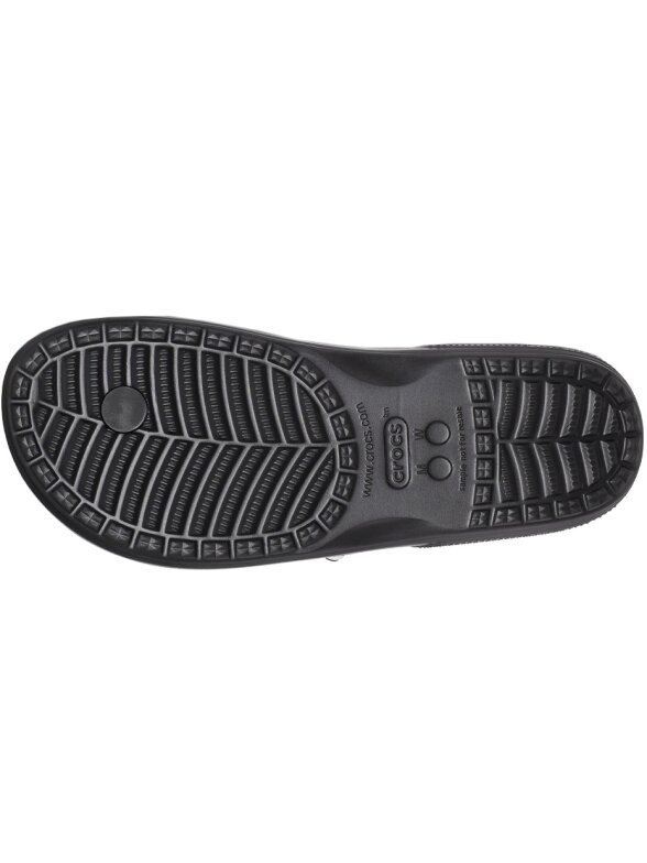 Crocs Classic Flip šlepetės juodos 207713 001 2 Crocs Classic Flip šlepetės juodos 207713 001 2
