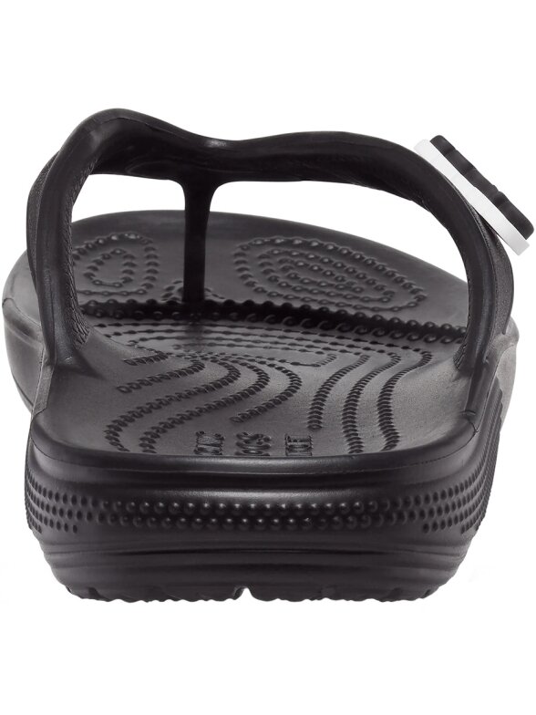Crocs Classic Flip šlepetės juodos 207713 001 3 Crocs Classic Flip šlepetės juodos 207713 001 3