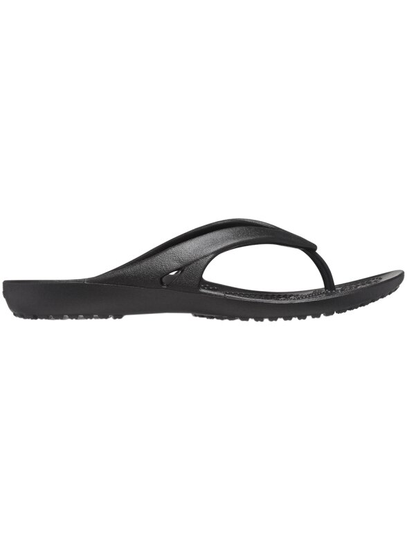 Crocs Kadee II Flip W moteriškos šlepetės juodos 202492 001
