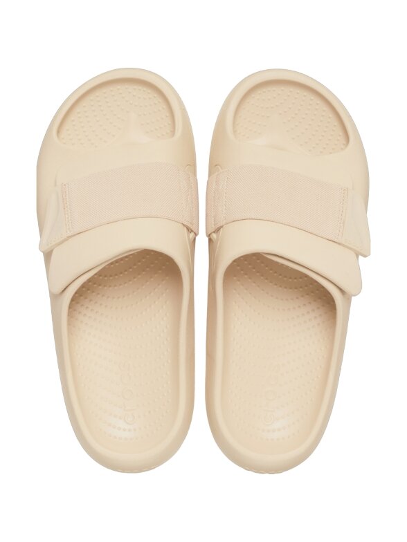 Crocs Mellow Recovery moteriškos šlepetės, smėlio spalvos 209413 2DS 3