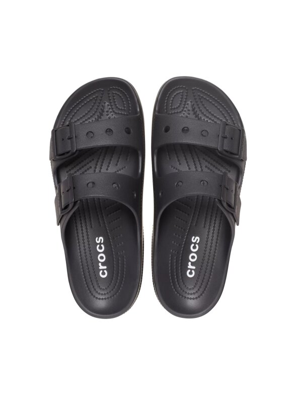 Crocs Saturday Sandalas šlepetės moterims juodos 213586 001 3