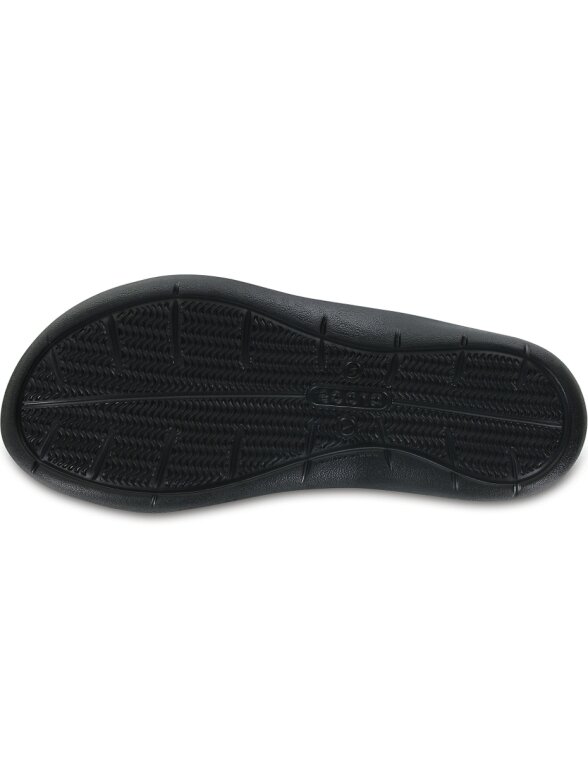 Crocs Swiftwater Sandal moteriškos šlepetės W juodos 203998 060 6 Crocs Swiftwater Sandal moteriškos šlepetės W juodos 203998 060 6