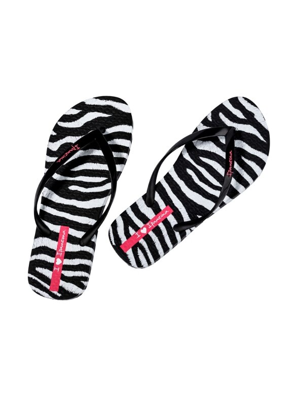 Ipanema moterų šlepetės Animal Print juodos-pilkos 83846-BP655 3 Ipanema moterų šlepetės Animal Print juodos-pilkos 83846-BP655 3