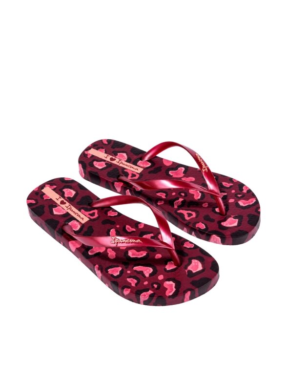 Ipanema moterims šlepetės Animal Print rožinės 83846-BP657 1 Ipanema moterims šlepetės Animal Print rožinės 83846-BP657 1