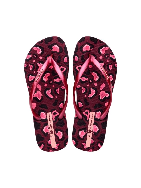 Ipanema moterims šlepetės Animal Print rožinės 83846-BP657 2 Ipanema moterims šlepetės Animal Print rožinės 83846-BP657 2