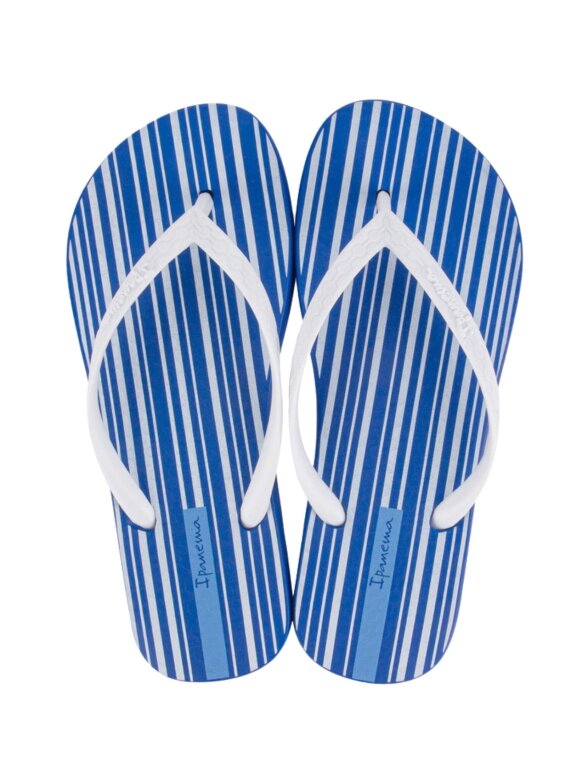 Ipanema Classica Hap moteriškos šlepetės mėlynos ir baltos spalvos 83539-AR972 1