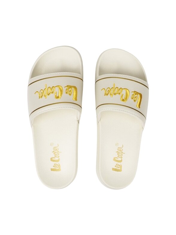 Lee Cooper moteriškos šlepetės, smėlio spalvos LCW-25-42-3531LA 3