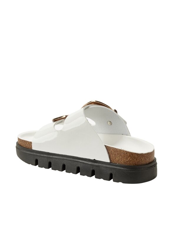 Lee Cooper moteriškos šlepetės baltos spalvos LCW-26-35-4460LA 2 Lee Cooper moteriškos šlepetės baltos spalvos LCW-26-35-4460LA 2