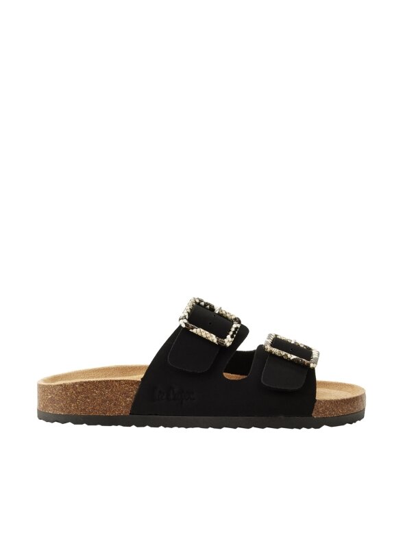Lee Cooper moteriškos šlepetės juodos LCW-26-35-4450LA Lee Cooper moteriškos šlepetės juodos LCW-26-35-4450LA