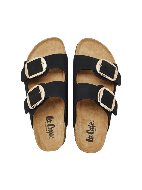 Lee Cooper moteriškos šlepetės juodos LCW-26-35-4455LA 3 Lee Cooper moteriškos šlepetės juodos LCW-26-35-4455LA 3