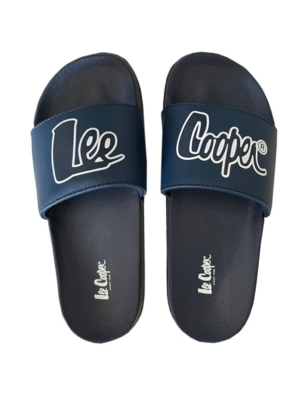 Lee Cooper moteriškos šlepetės, tamsiai mėlynos ir baltos LCW-24-42-2480LA Lee Cooper moteriškos šlepetės, tamsiai mėlynos ir baltos LCW-24-42-2480LA