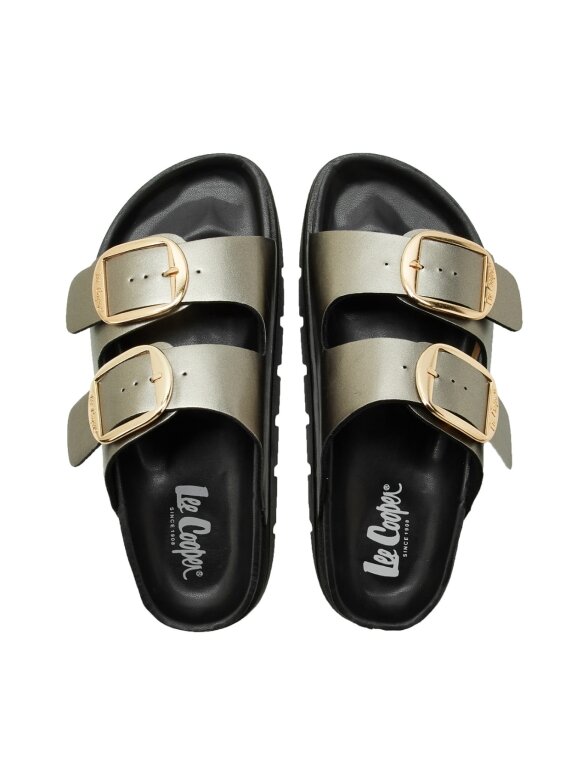 Lee Cooper moteriškos šlepetės, sidabrinės LCW-26-35-4461LA 3 Lee Cooper moteriškos šlepetės, sidabrinės LCW-26-35-4461LA 3