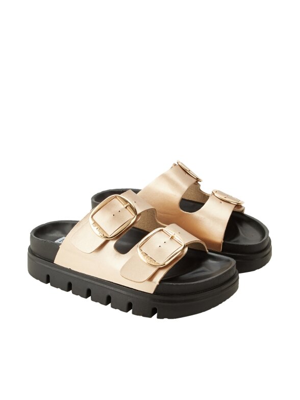 Lee Cooper auksinės moteriškos šlepetės LCW-26-35-4462LA 1 Lee Cooper auksinės moteriškos šlepetės LCW-26-35-4462LA 1