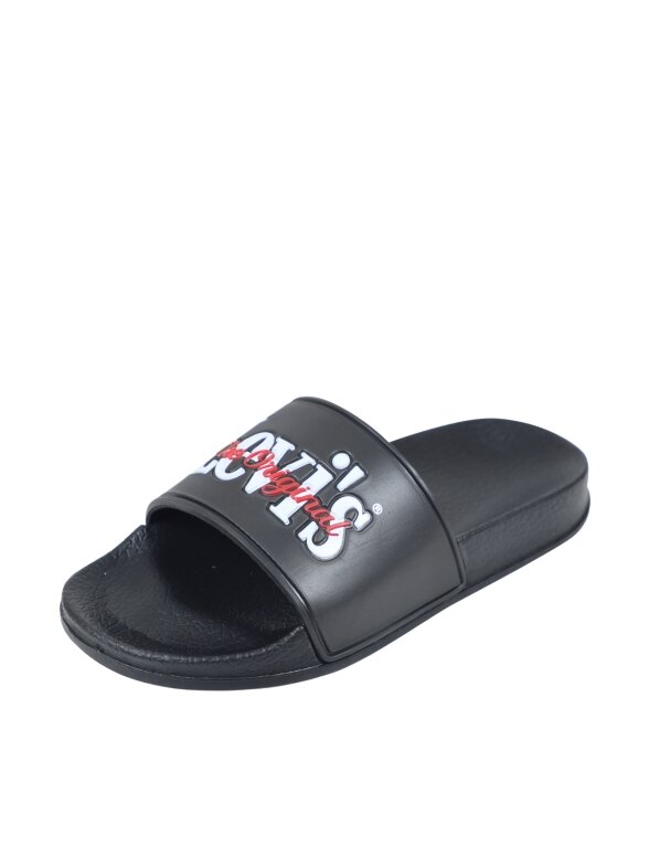 Levi's Pool S moteriškos šlepetės juodos VPOL0251S-0003 1 Levi's Pool S moteriškos šlepetės juodos VPOL0251S-0003 1
