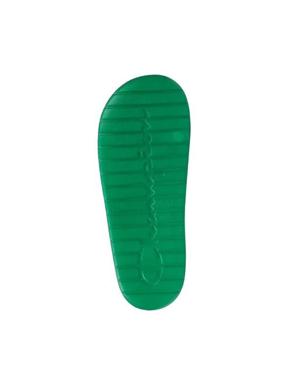 Champion Cabana Slide vyriškos šlepetės, žalios S22413 GS130 5 Champion Cabana Slide vyriškos šlepetės, žalios S22413 GS130 5