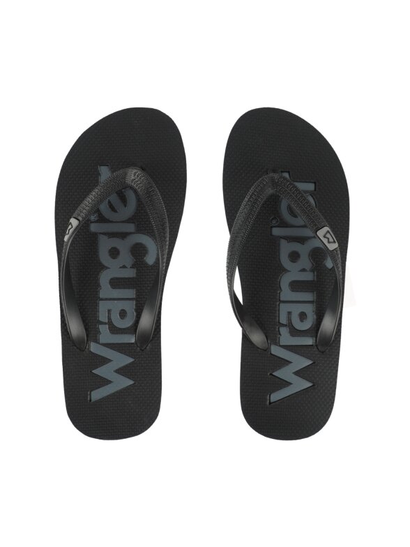 Wrangler Cole Flipflop vyriškos šlepetės juodos 20261060 25Y 3