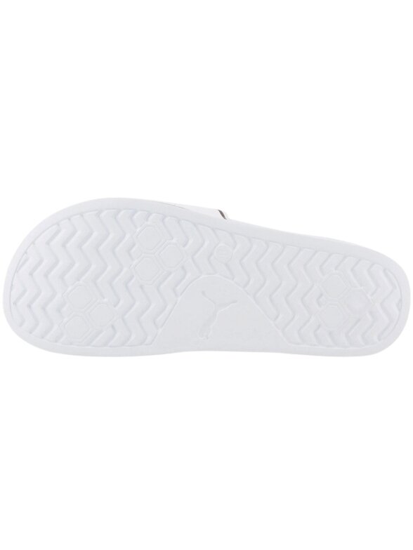 Puma Leadcat 2.0 šlepetės baltos spalvos 384139 02 Puma Leadcat 2.0 šlepetės baltos spalvos 384139 02