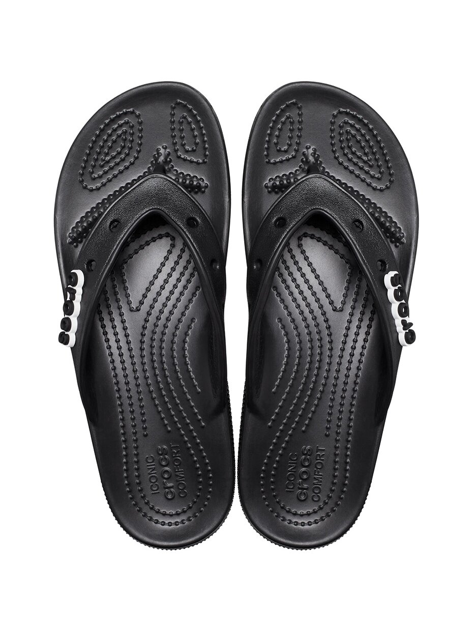 Crocs Classic Flip šlepetės juodos 207713 001 1
