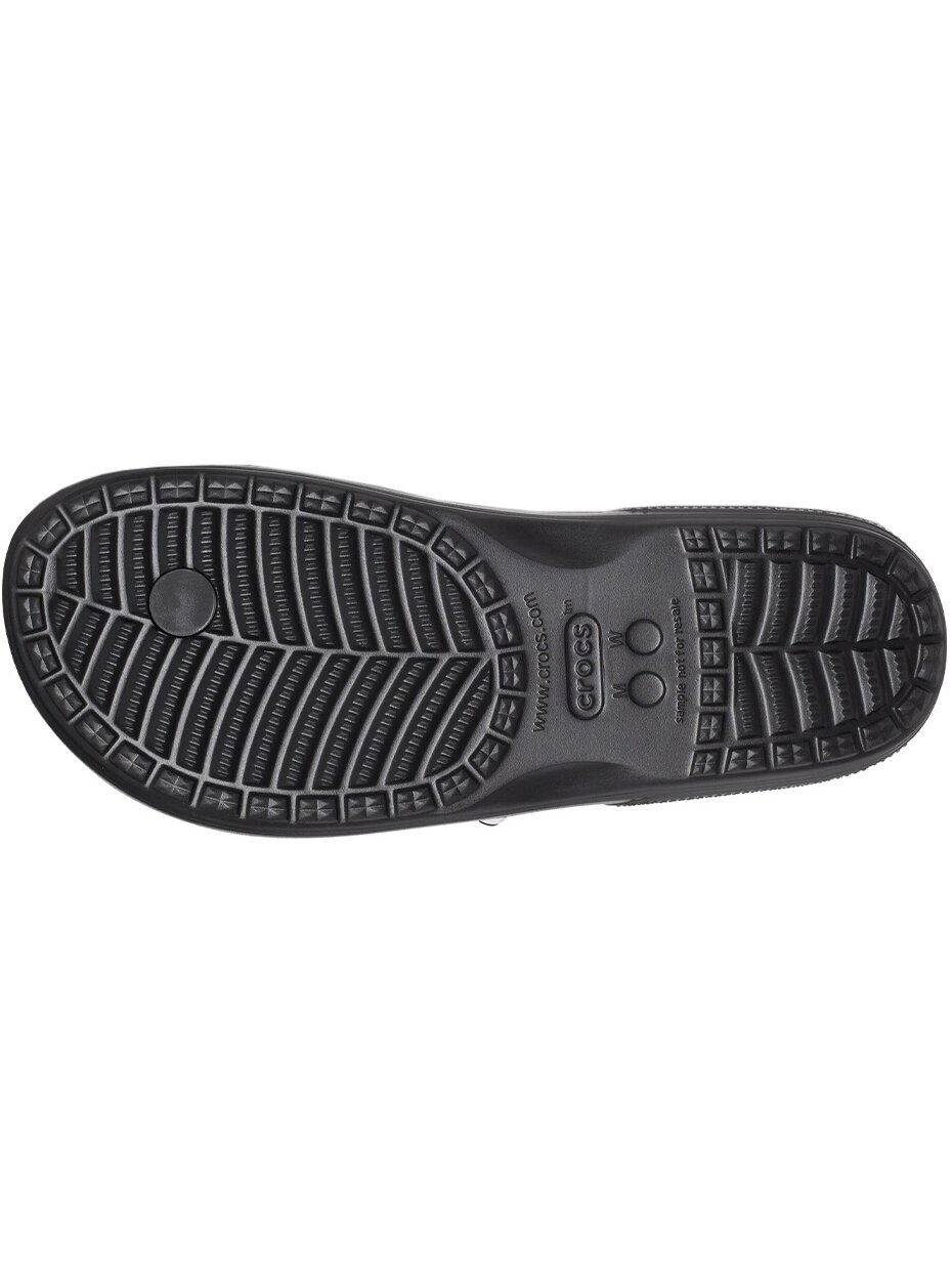 Crocs Classic Flip šlepetės juodos 207713 001 2 Crocs Classic Flip šlepetės juodos 207713 001 2