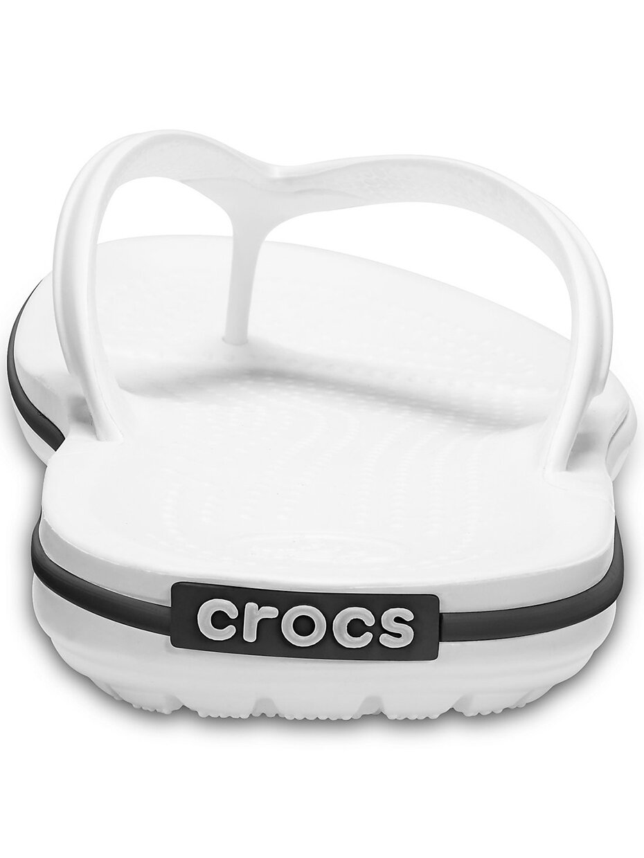Crocs Crocband Flip šlepetės baltos 11033 100