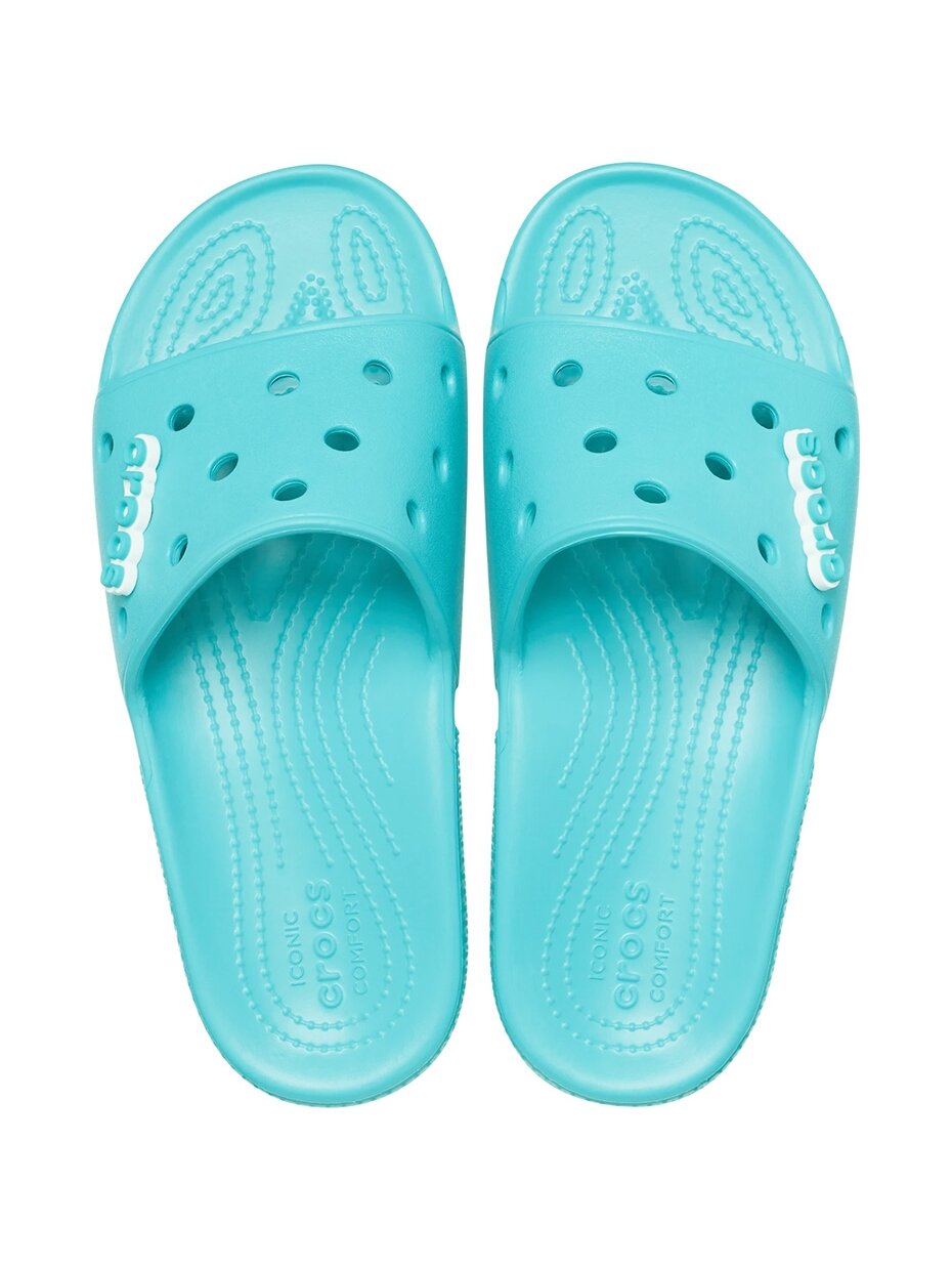 Šlepetės moterims Crocs Classic Slide mėlyni 206121 4O9 1 Šlepetės moterims Crocs Classic Slide mėlyni 206121 4O9 1