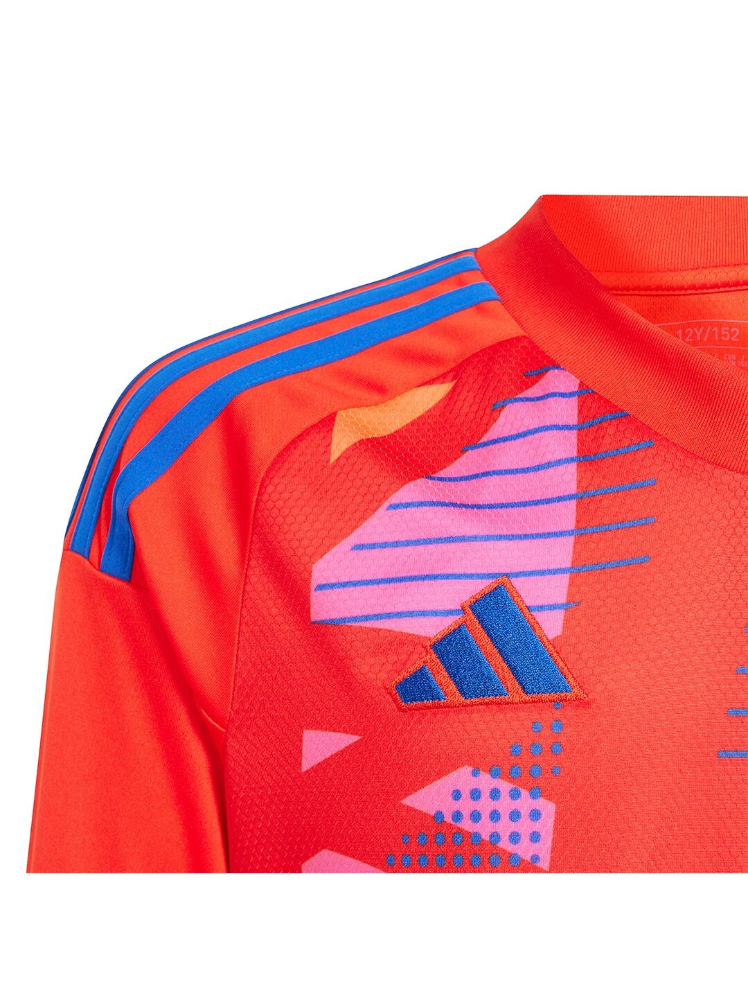 Adidas Tiro 24 Competition vaikiški vartininko marškiniai ilgomis rankovėmis, raudoni IN0431 2 Adidas Tiro 24 Competition vaikiški vartininko marškiniai ilgomis rankovėmis, raudoni IN0431 2